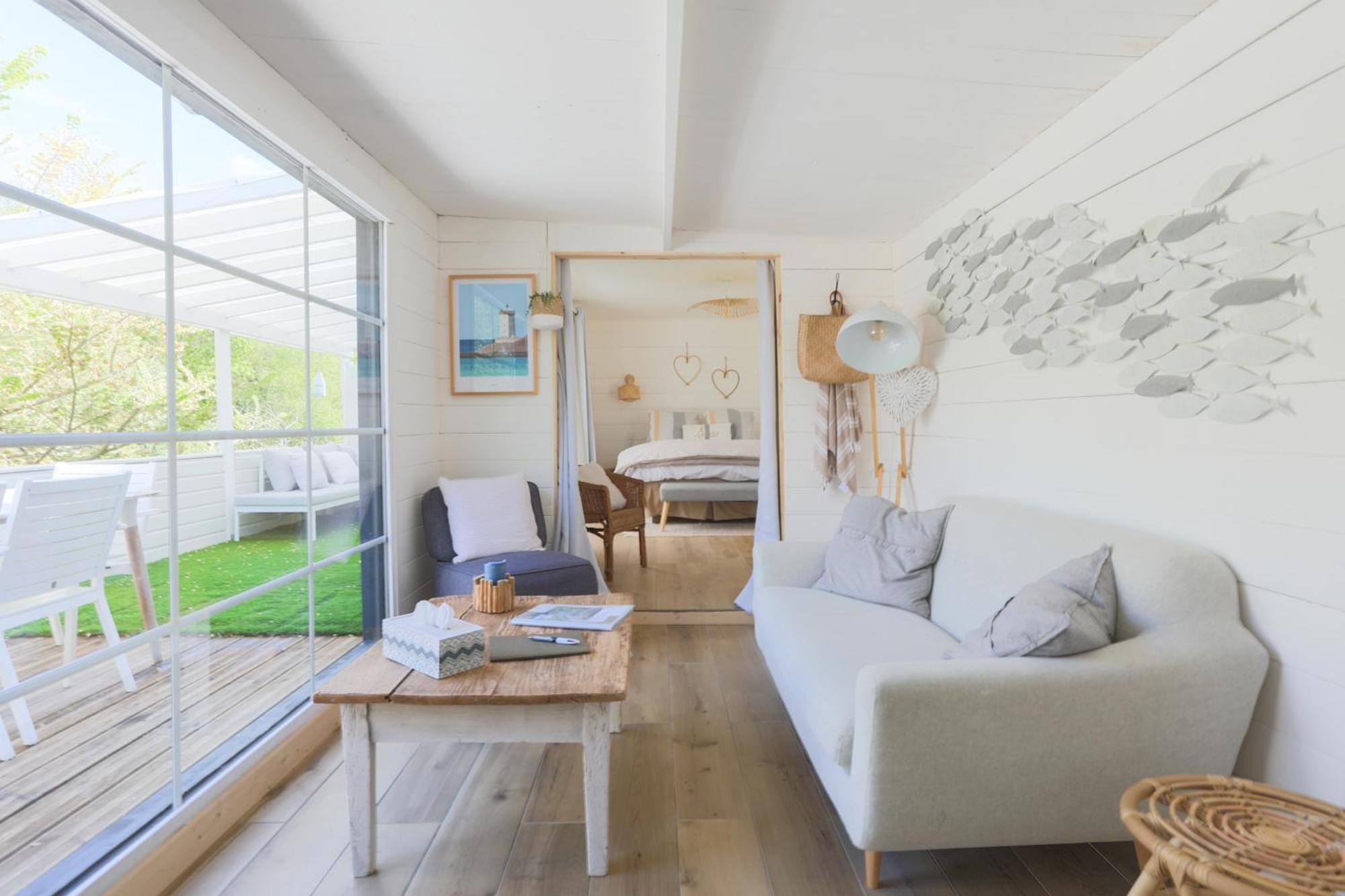 Lodge Avec Vue Sur La Riviere Lannion Exteriör bild