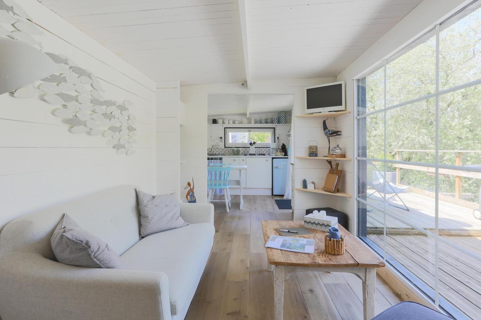 Lodge Avec Vue Sur La Riviere Lannion Exteriör bild